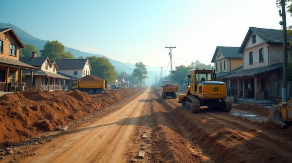 Entreprise de travaux publics à Eauze : services de terrassement et assainissement