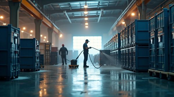 Nettoyage industriel : avantages et solutions adaptées aux entreprises